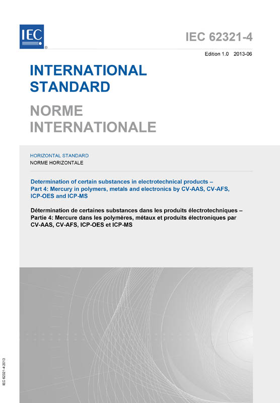 Cover IEC 62321-4:2013